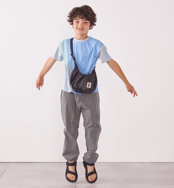 SHIPS any「SHIPS any: パッチワーク デザイン Tシャツ<KIDS>◇」|Tシャツ・カットソー|