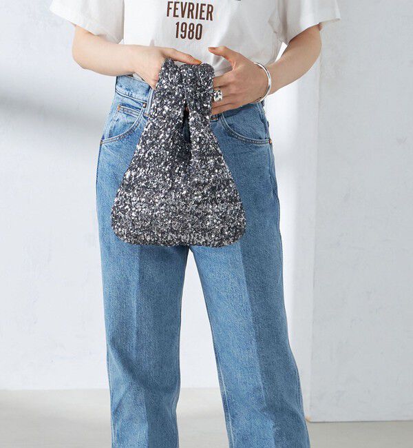 SHIPS for women「troisiemeCHACO:スパンコール バッグ」|ハンドバッグ|