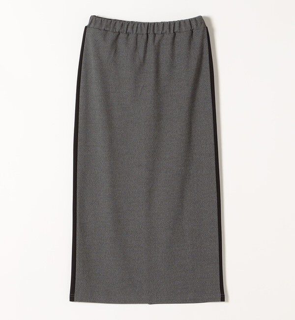 quaranciel「quaranciel:〈手洗い可能〉カット ジョーゼット サイド ライン タイト スカート」|タイト|