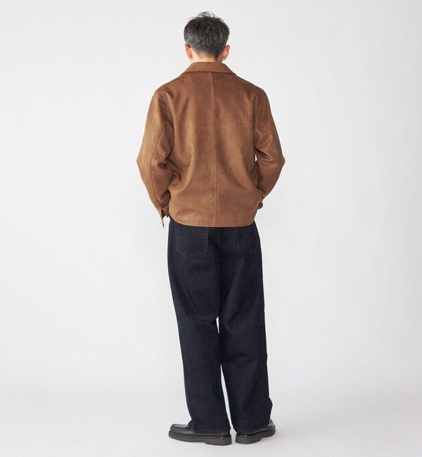 SHIPS「SHIPS: ポリエステル フェイク スエード コーチ ブルゾン」|ブルゾン・スタジャン|