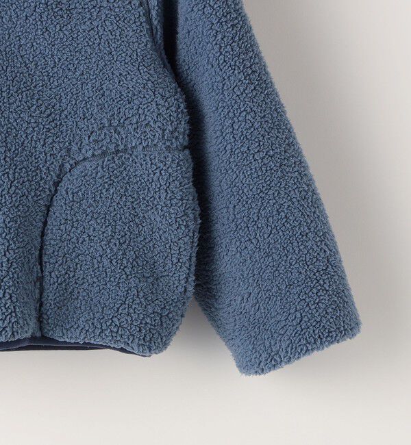 SHIPS KIDS「SHIPS KIDS:140～160cm/〈洗濯機可能〉ボア リバーシブル ジャケット」|ブルゾン・スタジャン|