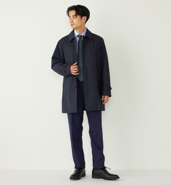 SHIPS Colors 「SHIPS Colors:〈撥水・防風〉sorona(R) 中綿 ステンカラーコート」|ステンカラーコート|