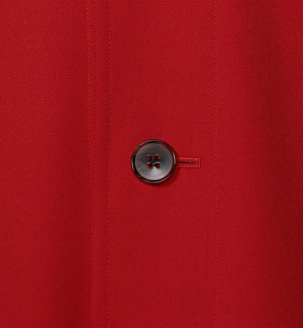 CABaN「ウールギャバジン スタンドカラーコート」|ステンカラーコート|