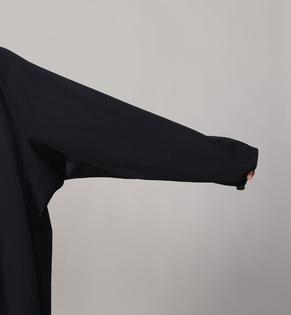 CABaN「ウールギャバジン スタンドカラーコート」|ステンカラーコート|