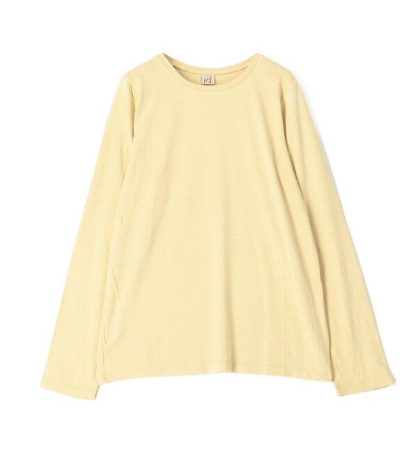 TOMORROWLAND BUYING WEAR「BASERANGE SILK LONG SLEEVE TOP」|Tシャツ・カットソー|43 ベージュ