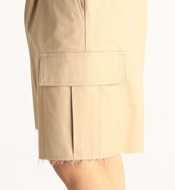 Edition「コットンチノ ポケットハーフパンツ」|チノ|