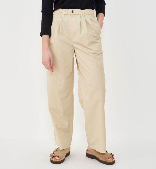 GALERIE VIE「 コットンブロード ツータックパンツ」|その他|