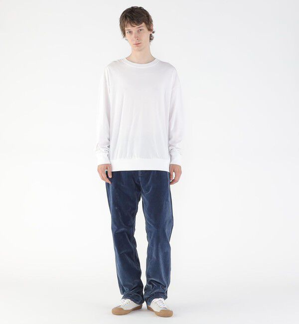GALERIE VIE「コットンシルクジャージー ロングスリーブプルオーバー」|Tシャツ・カットソー|