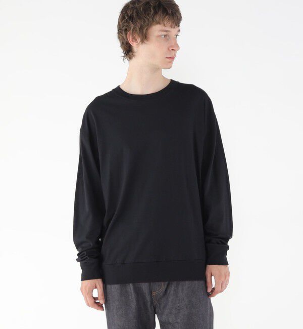 GALERIE VIE「コットンシルクジャージー ロングスリーブプルオーバー」|Tシャツ・カットソー|
