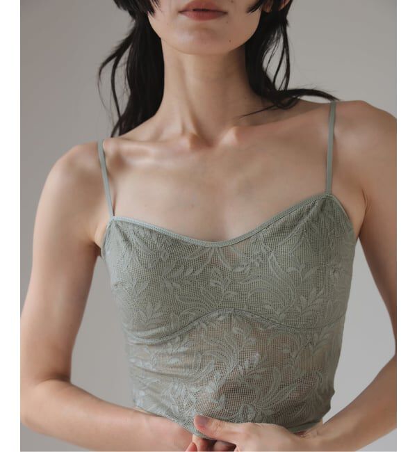 EMILYWEEK「ラッセルレースクロップドブラキャミソール」|インナー|