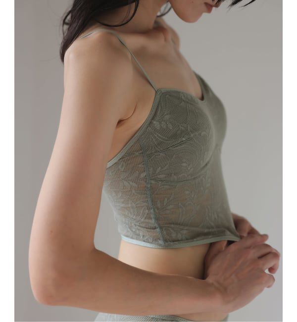 EMILYWEEK「ラッセルレースクロップドブラキャミソール」|インナー|