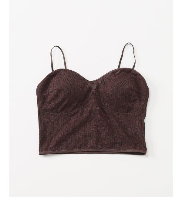 EMILYWEEK「ラッセルレースクロップドブラキャミソール」|インナー|