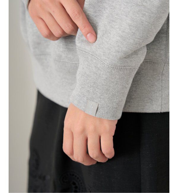 IENA「LOOPWHEELER for LOWERCASE 別注 ライトツリウラケ ルーズフィットスウェット」|スウェット・ジャージ|