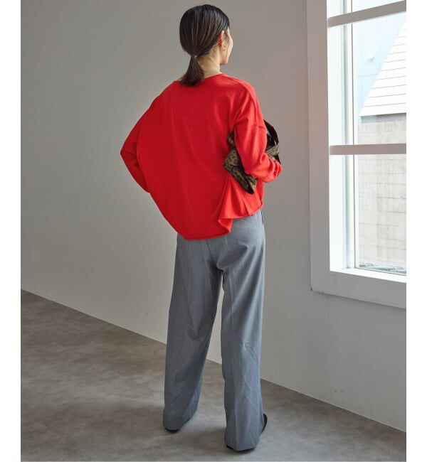 SLOBE IENA「《追加》コットンヤクニットプルオーバー」|ニット・セーター|