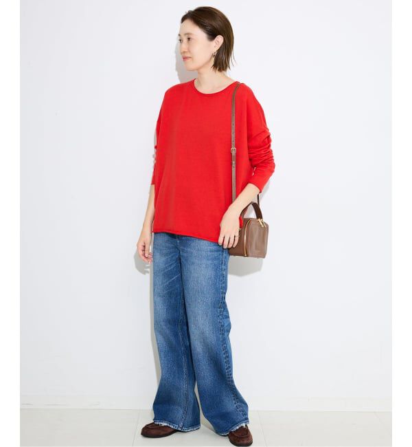 SLOBE IENA「《追加》コットンヤクニットプルオーバー」|ニット・セーター|