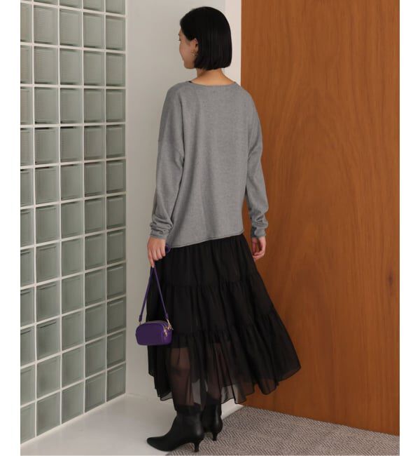 SLOBE IENA「《追加》コットンヤクニットプルオーバー」|ニット・セーター|