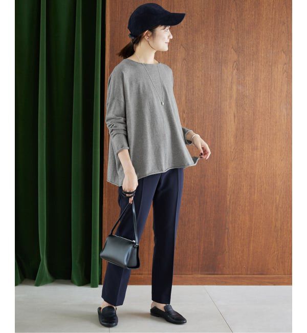 SLOBE IENA「《追加》コットンヤクニットプルオーバー」|ニット・セーター|