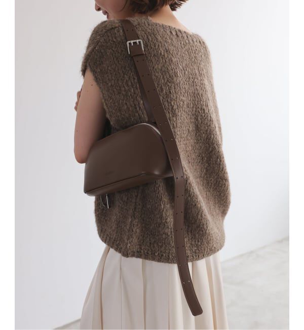 SLOBE IENA「ADD CULUMN/アドカラム FIGRE BODYBAG A25W02B399 ボディーバッグ」|ショルダー・メッセンジャー|