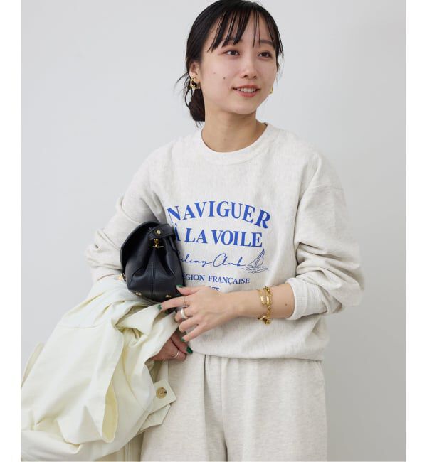 SLOBE IENA「《セットアップ対応可》Clubロゴスウェット」|スウェット・ジャージ|