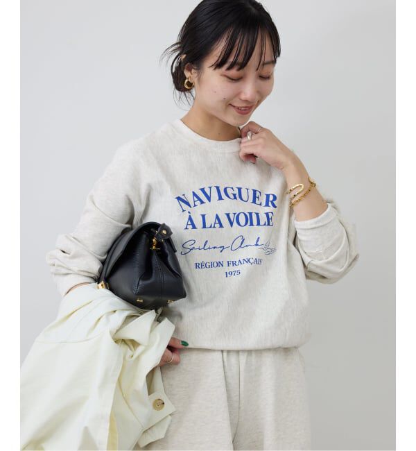 SLOBE IENA「《セットアップ対応可》Clubロゴスウェット」|スウェット・ジャージ|