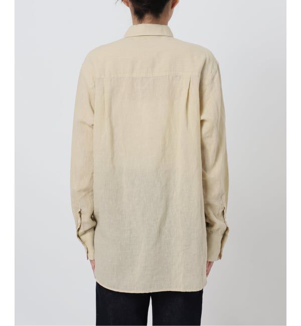 SLOBE IENA「《追加予約》リネンコットンレギュラーシャツ」|シャツ・ブラウス|