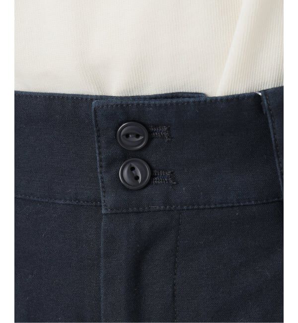 SLOBE IENA「バックサテンミリタリーパンツ」|カーゴ|