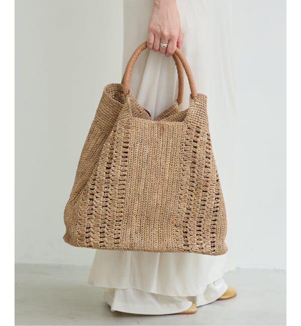 IENA LA BOUCLE「《予約》a point etc/アーポワン ウテセ TAMPICO UNI」|かごバッグ|