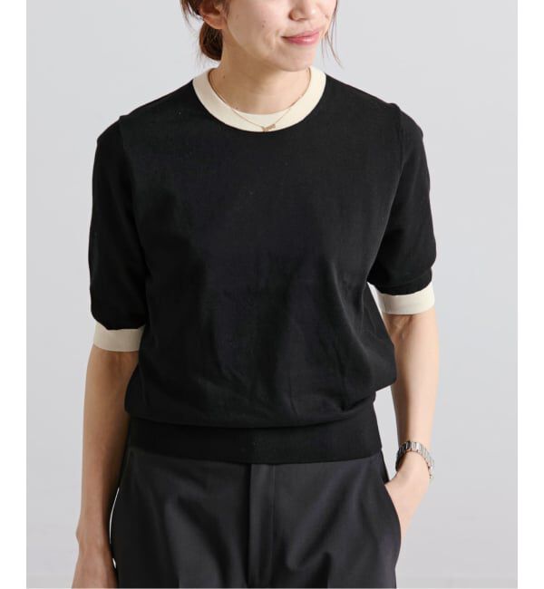 IENA「《WEB限定/アンサンブル対応/新色あり/追加3》PARIGI プルオーバー」|ニット・セーター|