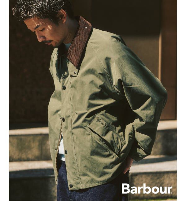 417 EDIFICE「Barbour / バブアー os transporter casual jacket」|その他|カーキ
