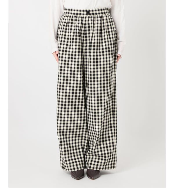 JOURNAL STANDARD relume「［26SS新作］コットンツイルギャザーワイドパンツ」|その他|