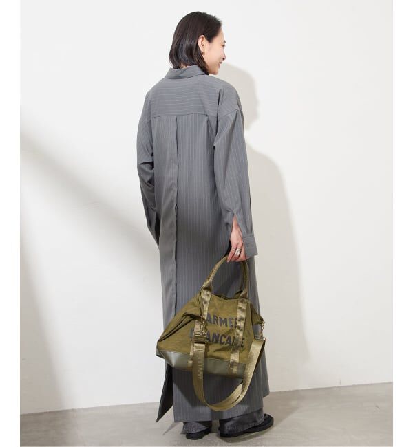 JOURNAL STANDARD「ソモウライクバックスリットシャツワンピース」|ワンピース|グレー