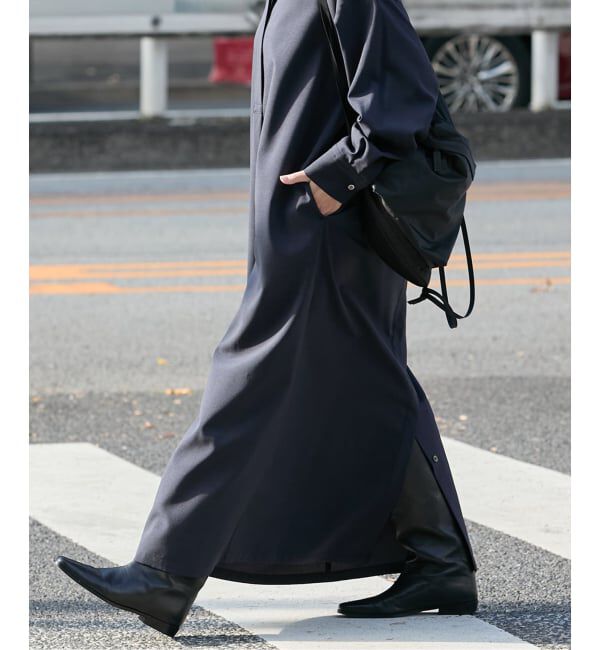 JOURNAL STANDARD「ソモウライクバックスリットシャツワンピース」|ワンピース|