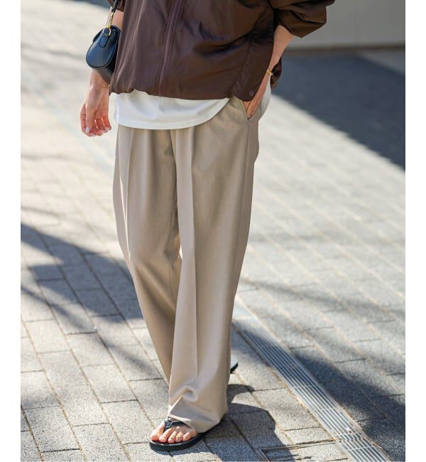 FRAMeWORK「≪追加・洗濯機洗い可能≫ウォッシャブルイージースラックス 2」|スラックス|