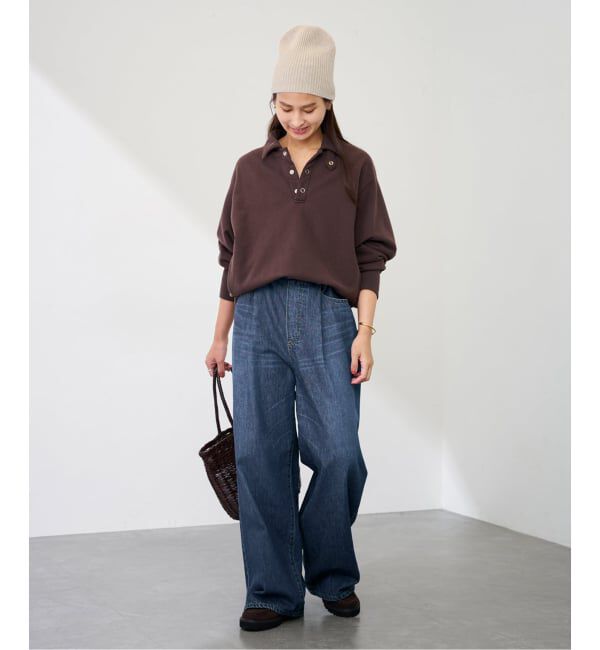 FRAMeWORK「William Brunton 1x1リブビーニー」|ニット帽|