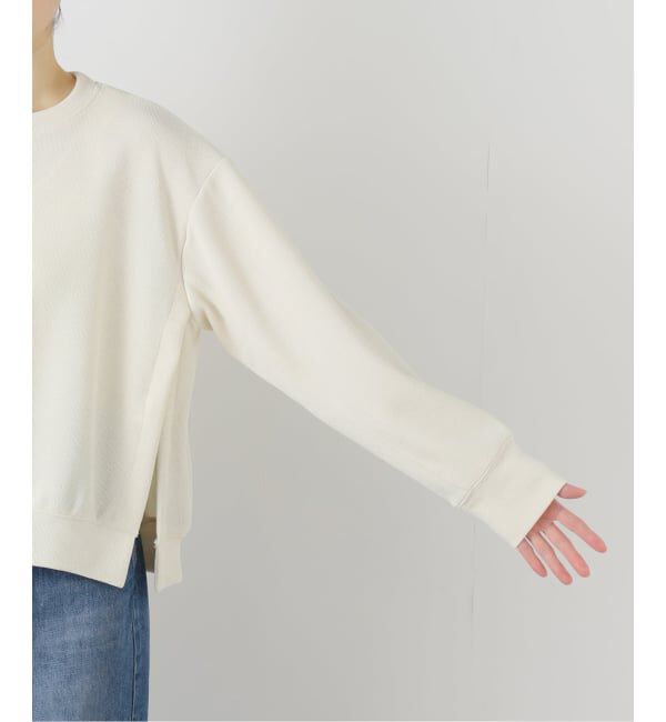  「【洗える】Munich/ミューニック リネンライクダブルフェイスプルオーバー」|Tシャツ・カットソー|