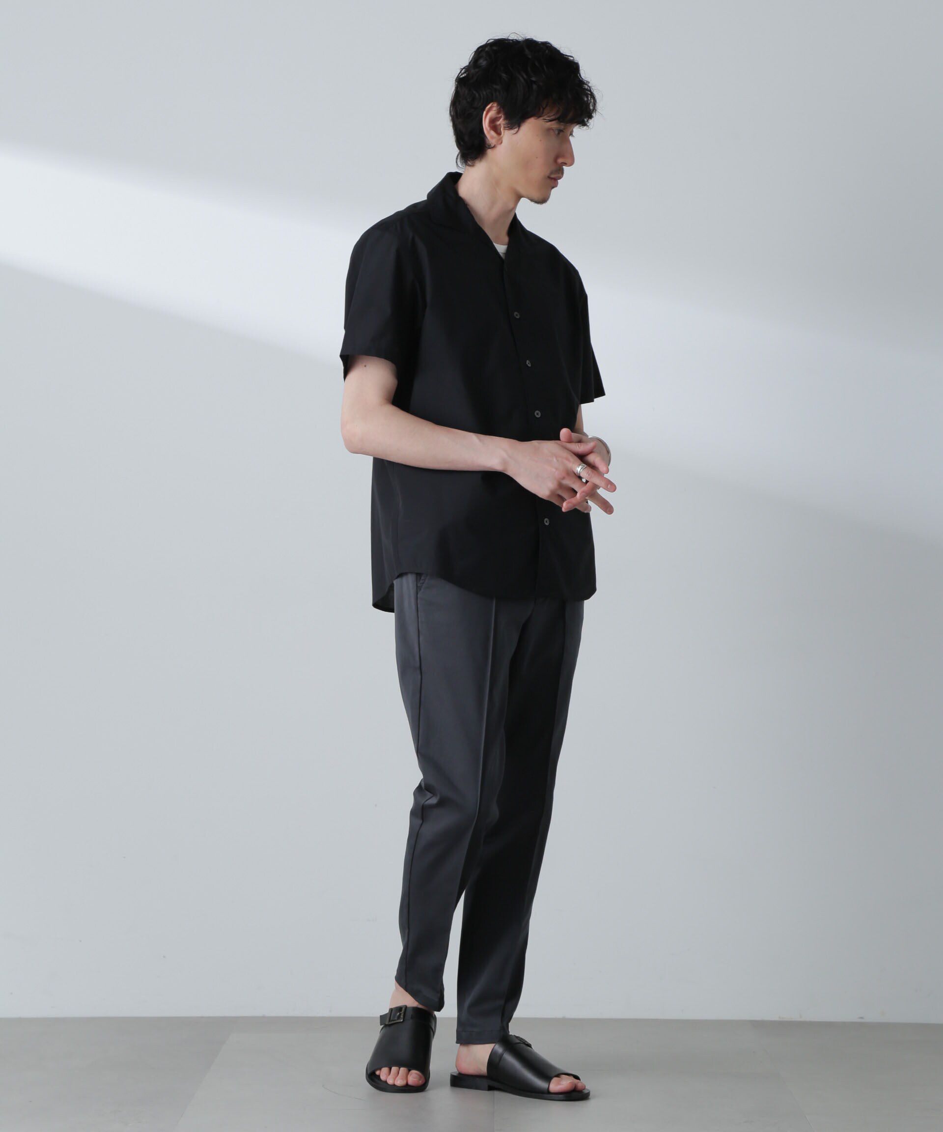 nano･universe「「MC」coveross(R)カッタウェイカラーシャツ(セットアップ可)」|シャツ・ブラウス|