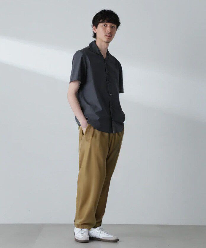 nano･universe「「MC」coveross(R)カッタウェイカラーシャツ(セットアップ可)」|シャツ・ブラウス|