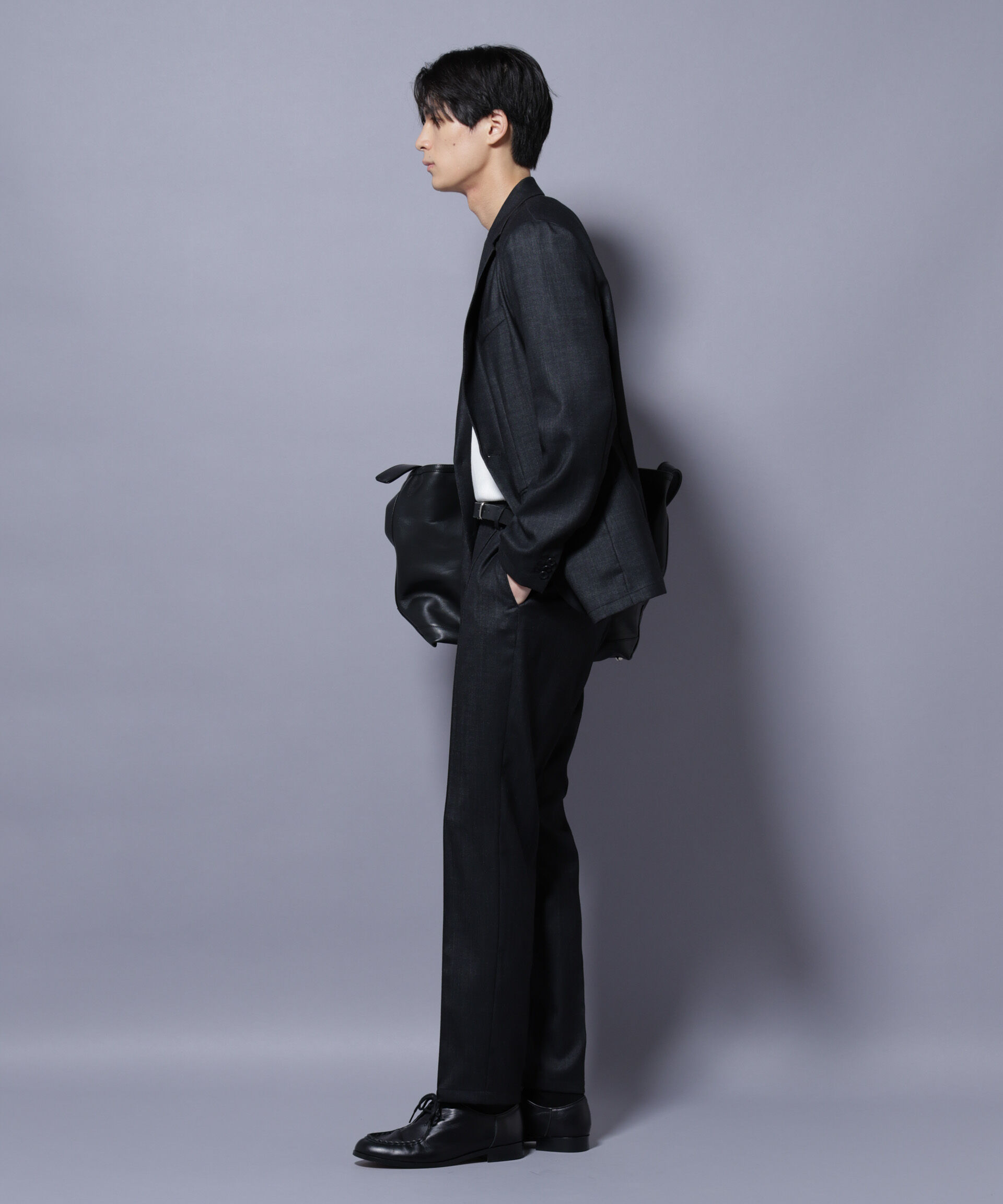 nano･universe「「N JACKET PREMIUM」ウールデニムジャケット/STRETCH(セットアップ可)」|スーツ|