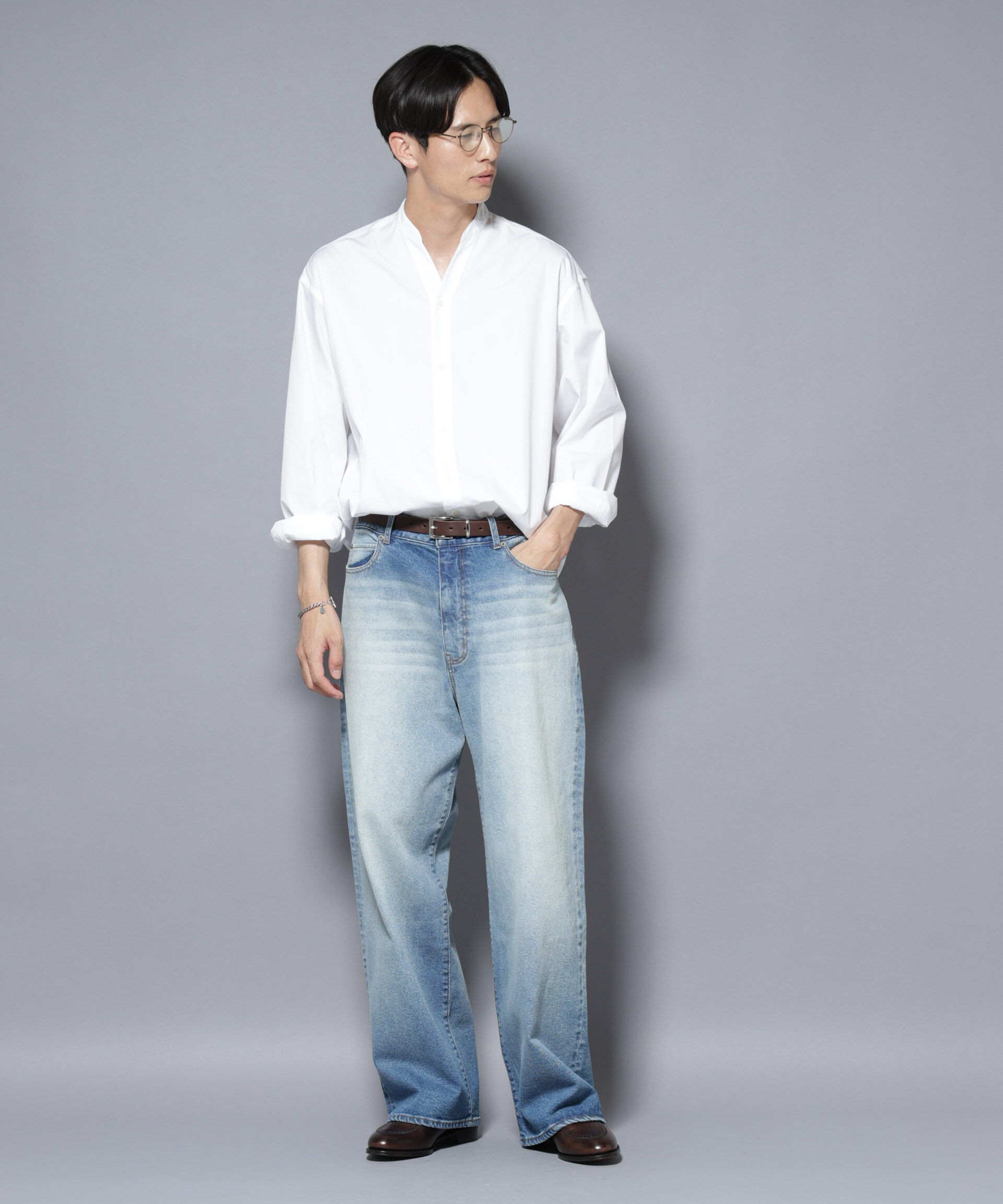 nano･universe「｢MC｣&rdquo;TIMELESS WARDROBE&rdquo; リラックスフィットデニム 252」|チノ|