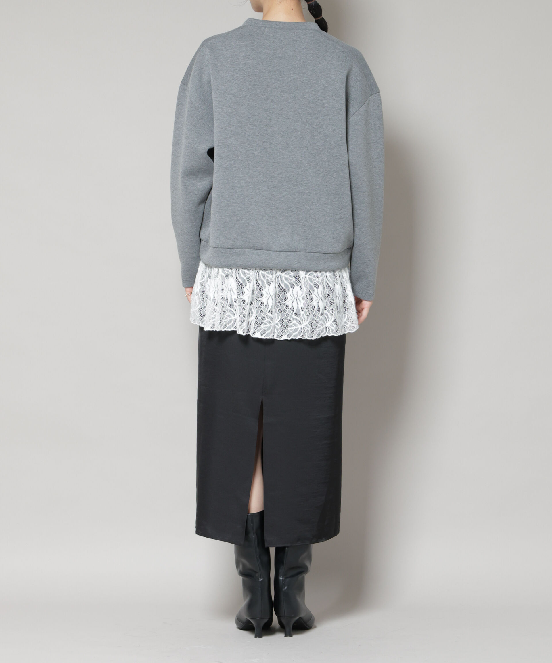 nano･universe「レースレイヤードセットワンピース」|ワンピース|