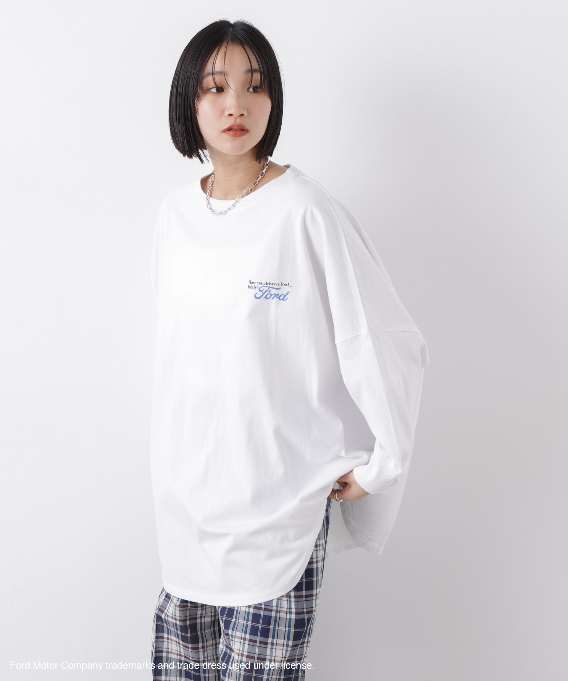 nano･universe「GOOD ROCK SPEED/FORD Big LS shirts」|Tシャツ・カットソー|