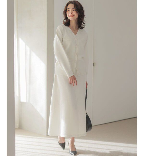 組曲「スウェットニット カーディガン」|カーディガン|