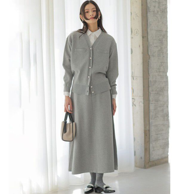 組曲「スウェットニット カーディガン」|カーディガン|