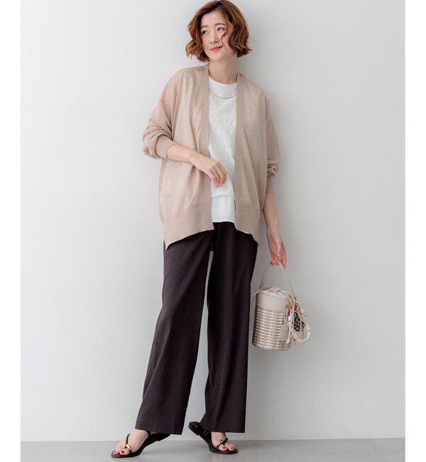 23区「バスケットメッシュ バケツバッグ」|ハンドバッグ|