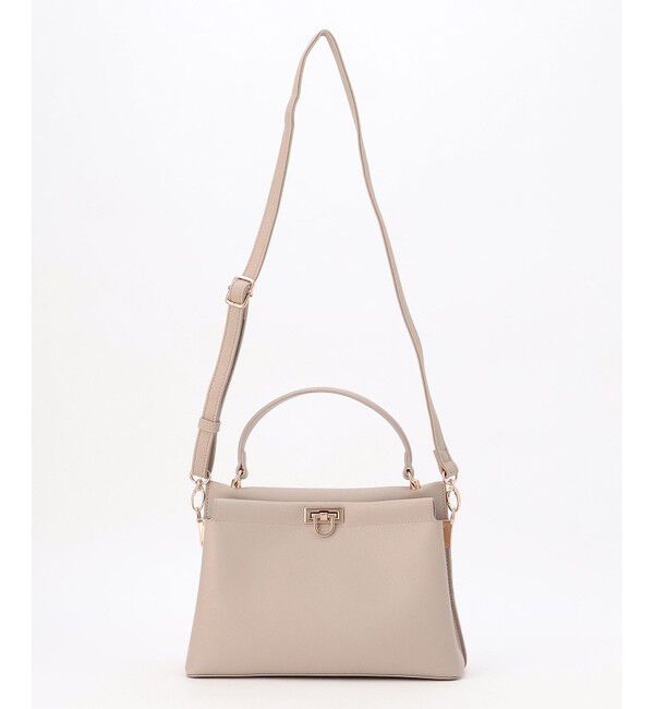 ANY SIS「【2WAY】スクエアミディトート バッグ」|ハンドバッグ|