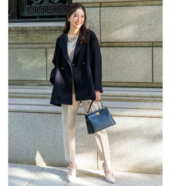 ANY SIS「【2WAY】スクエアミディトート バッグ」|ハンドバッグ|