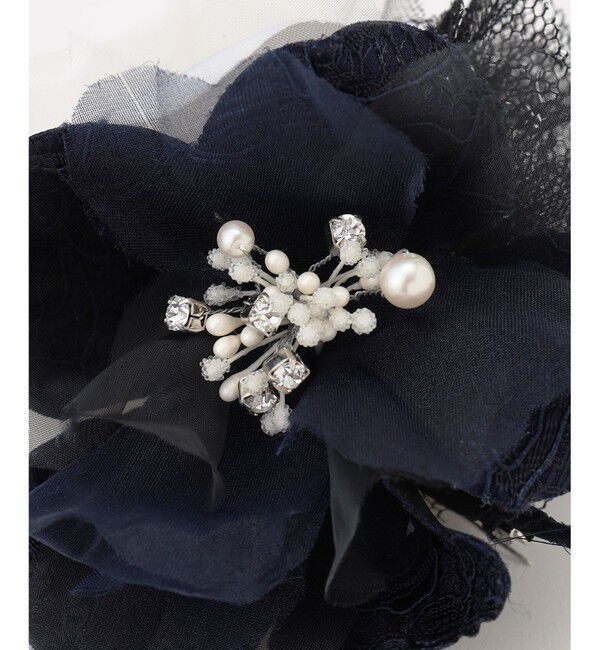 ANY SIS「ツインレース コサージュ」|ブローチ・コサージュ|