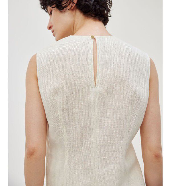 BEIGE,「【洗える】CANNET / ノースリーブブラウス」|シャツ・ブラウス|