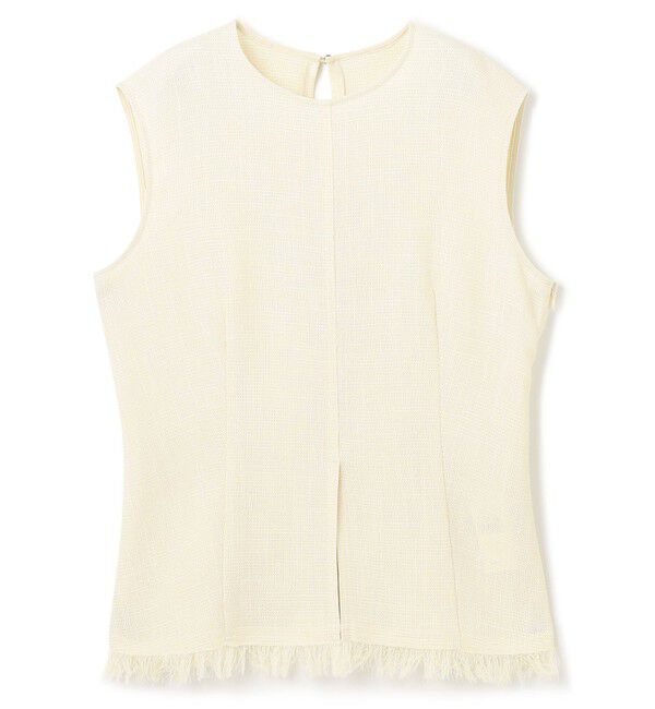 BEIGE,「【洗える】CANNET / ノースリーブブラウス」|シャツ・ブラウス|