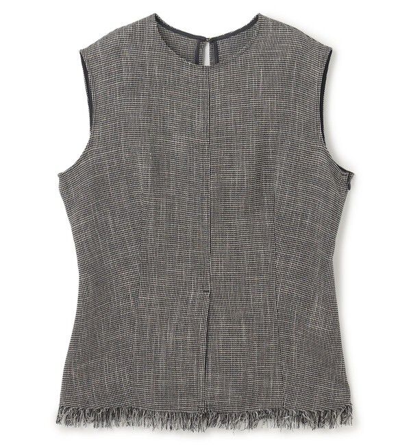 BEIGE,「【洗える】CANNET / ノースリーブブラウス」|シャツ・ブラウス|